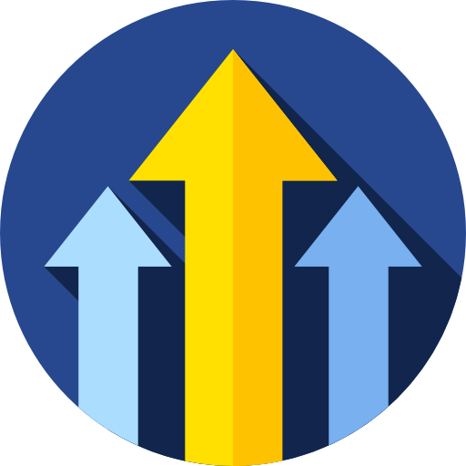 Up arrows